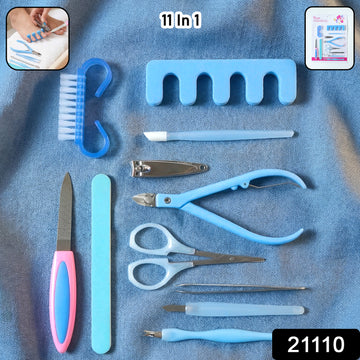 11 In 1 Manicure Pedicure Nail Care Kit Set - Velora online store 