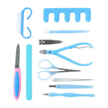 11 In 1 Manicure Pedicure Nail Care Kit Set - Velora online store 