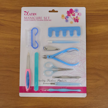 11 In 1 Manicure Pedicure Nail Care Kit Set - Velora online store 