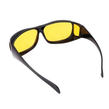Night HD Vision Driving Anti-Glare Glasses with Yellow Lenses - Velora online store 