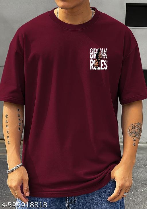 Men Tshirt|Men Printed Round neck Tshirt|Men Graphic print Tshirt|Men Oversize Tshirt - Velora online store 