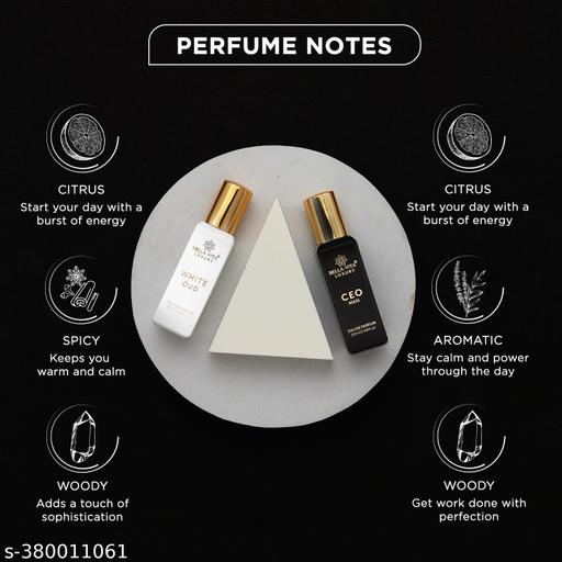 Luxury CEO Man 20 ml + White Oud Unisex 20 ml Perfume Gift Combo Pack for Men and Women (Pack of 2) - Velora online store 