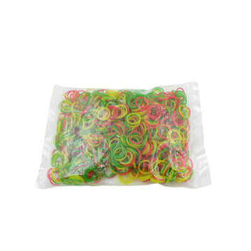 Multicolor Rubber Bands (Elastic & Reusable, Office & Home), Hair accessories - M Y V E L O R A
