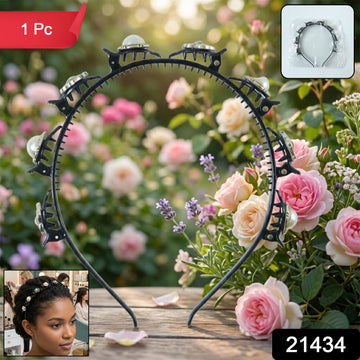 Stylish Fancy Pearl Design Hair Headband (1 Pc) - M Y V E L O R A
