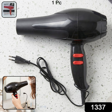 Portable Hair Dryer Compact Blow Dryer with Hot Cold Air for Home Salon (1 Pc) - Velora online store 