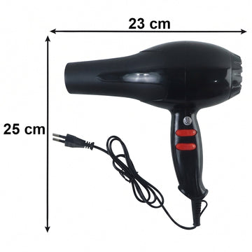 Portable Hair Dryer Compact Blow Dryer with Hot Cold Air for Home Salon (1 Pc) - Velora online store 