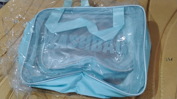 3-IN-1 Waterproof Transparent Travel Toiletry Bag Set - Large, Medium, Small - Velora online store 