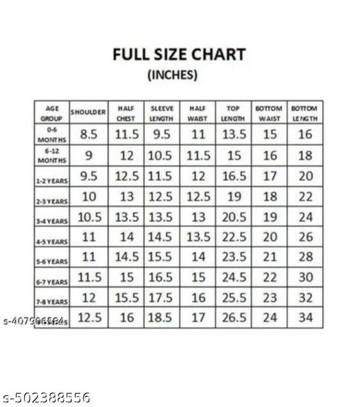 BOYS AND GIRLS CLOTHING SET - Velora online store 