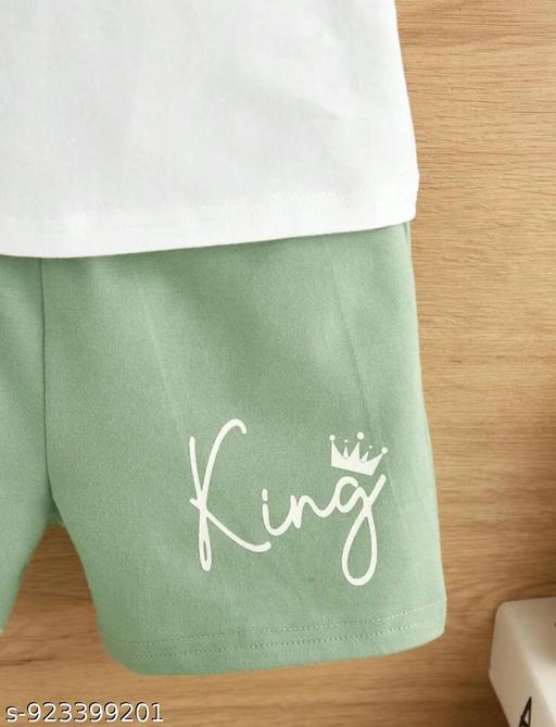 Kids top bottom set 100% cotton premium quality  - Velora online store 