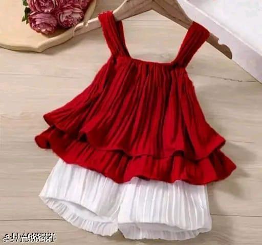 trendy girls top and bottom set|Pretty Elegant Girls Top & Bottom Sets - Velora online store 