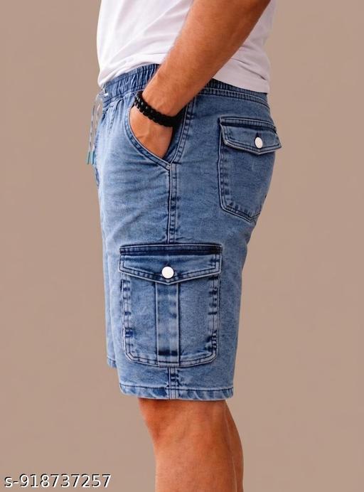  Half Cargo Jeans with 6 pockets - Velora online store 