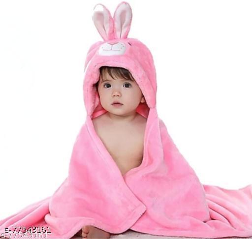 New Born Baby Bath Towel Pack of Terry Soft Hooded Wrapper Towel - M Y V E L O R A