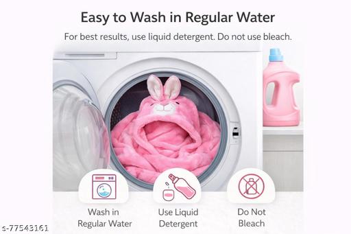 New Born Baby Bath Towel Pack of Terry Soft Hooded Wrapper Towel - M Y V E L O R A