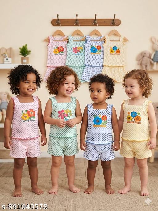 Baby Girl new and Stylish Top and BOTTOME Set  - Velora online store 