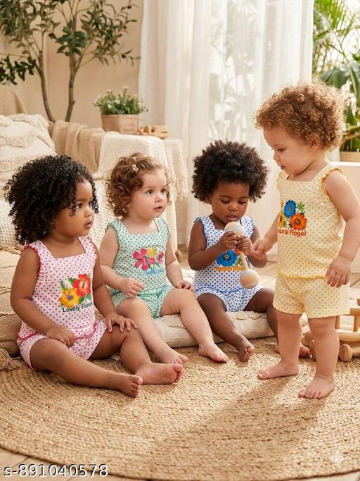 Baby Girl new and Stylish Top and BOTTOME Set  - Velora online store 