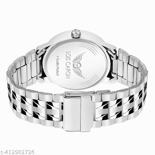 LCS-8319 Stylish Trending Working Day and Date Series Stainless steel Chain for Boys & Men's Analog Watch - Velora online store 