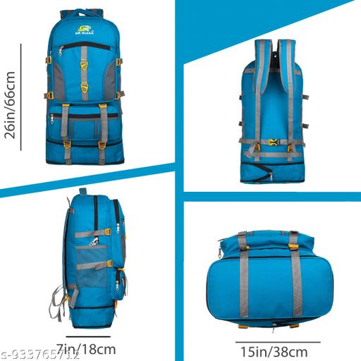  ALEXA Unisex Waterproof Rucksack Trekking Hiking Camping Outdoor Camps Luggage Bags Tour Travel Backpack With Shoe Compartment - Velora online store 