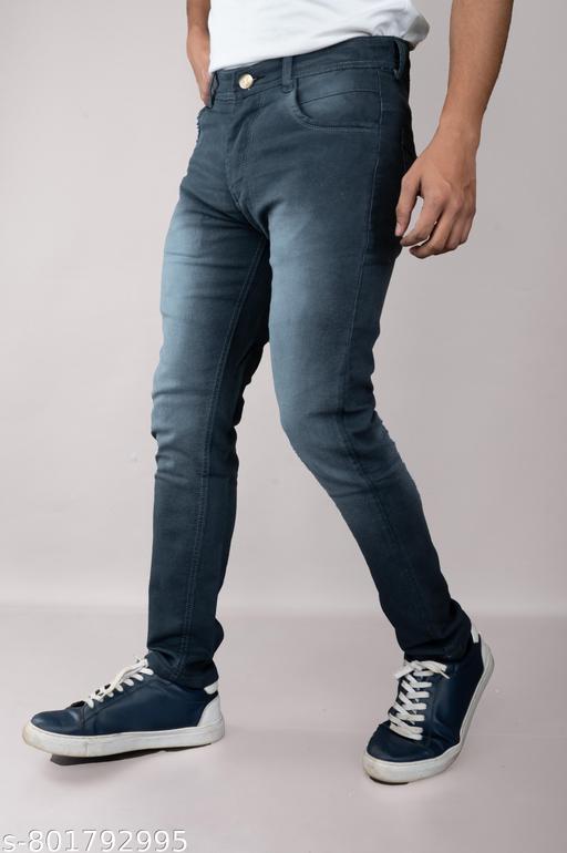  DEEP  GREY MEN JEANS  - Velora online store 