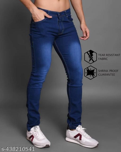 Men blue fashionable Jean's - Velora online store 