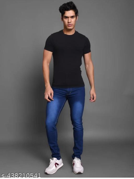 Men blue fashionable Jean's - Velora online store 