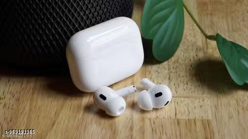 BT Wireless Earbuds Bluetooth Headphones With Charging Case Cancelling 3D Stereo Headsets Built in Mic in Earpods Earbuds IPX5 Waterproof Buds for Android/ Airbuds Pro Case With Wireless Charging Case Active Cancellation Enabled Bluetooth Headset (White, True Wireless)
 - Velora online store 