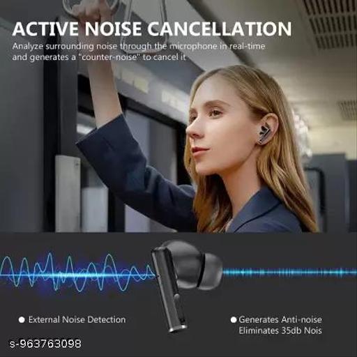Airpro True Wireless Bluetooth Earphones with 30 Hours Playtime & Compatible for all Smartphones (Black) + Mini Bluetooth Speaker Any Random Colour - COMBO - Velora online store 