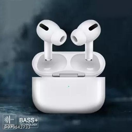 Airpro True Wireless Bluetooth Earphones with 30 Hours Playtime & Compatible for all Smartphones (White) + Mini Bluetooth Speaker Any Random Colour - COMBO - Velora online store 