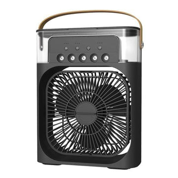 Portable Air Cooler Fan with 7-Color Light – Personal AC Fan - Velora online store 