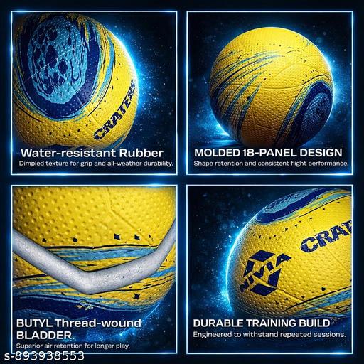 Craters Volleyball Size 4 with Pump - Velora online store 