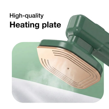 Mini Steamer & Iron: 2-in-1 Portable Travel Friendly - Velora online store 