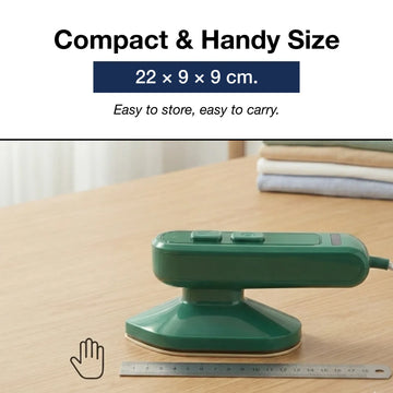 Mini Steamer & Iron: 2-in-1 Portable Travel Friendly - Velora online store 