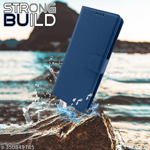 Oppo F9 / F9 Pro / A5 / A5s /A7 / A11k /A12/ Realme 2 / 2 Pro / Realme U1 Flip Cover Magnetic Leather Wallet Case Shockproof TPU for Oppo F9 / F9 Pro / A5 / A5s /A7 / A11k /A12/ Realme 2 / 2 Pro / Realme U1 (Blue) - Velora online store 
