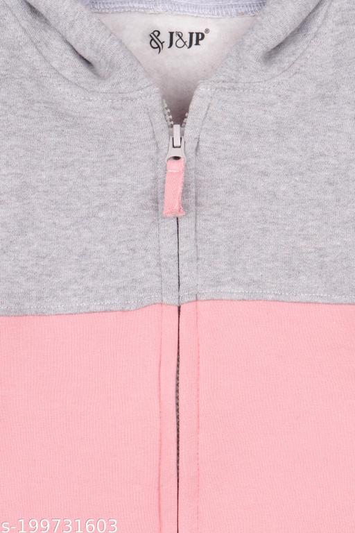 J&JP Winter Zipper Hoodie for girls - Velora online store 