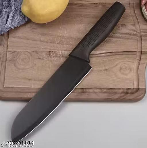 Stainless Steel Professional Kitchen Knife Set, Meat Knife, Chef's Knife with Non-Slip Handle Sharp Manual Sharpening for Home Kitchen and Restaurant 3 Piece Set - Velora online store 