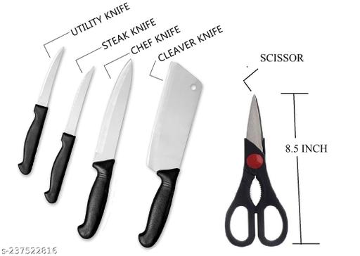 dwij ss knife set chopping board - Velora online store 