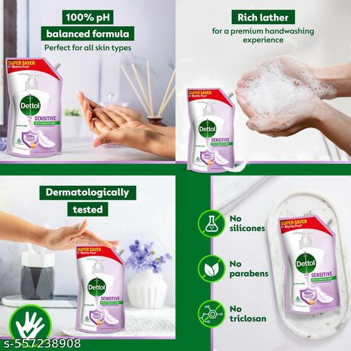 Dettol Liquid Hand wash Refill, Sensitive, 675ml  (Pouch) - Velora online store 