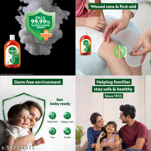 Dettol Germ Defence Antiseptic Liquid 250ml  - Velora online store 