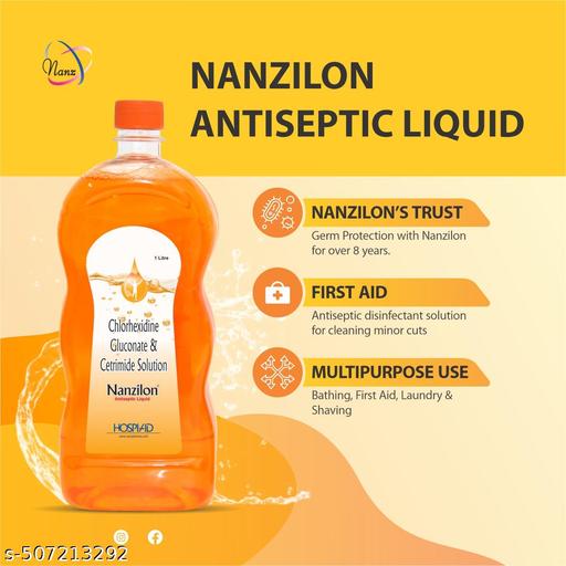 Nanzilon Antiseptic Liquid 1000 ml  - Velora online store 