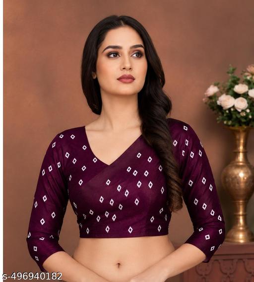 Best Chiffon Silk Bandhani Daily Wear Saree - Velora online store 