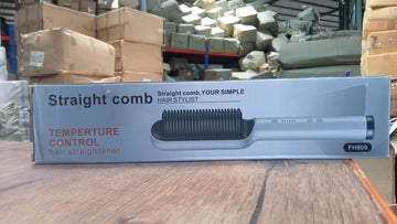 Hair Straightener – Keratin Ceramic & Scalp Massager | Calm & Curl - Velora online store 