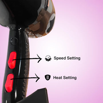 Orbit Professional Electric Hair Dryer with Concentrator Nozzle (1 Pc) - Velora online store 