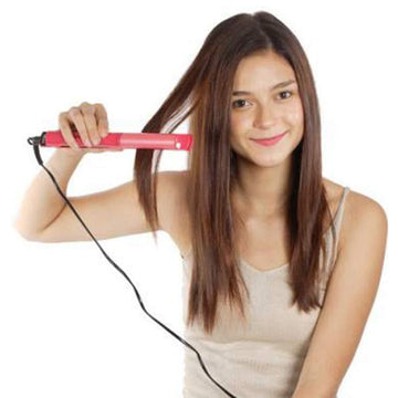 2-in-1 Hair Straightener & Curler – Ceramic Plates | Calm & Curl - Velora online store 