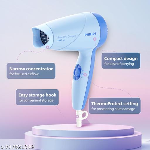 1000W Travel Friendly Hair Dryer for Men & Women - Velora online store 