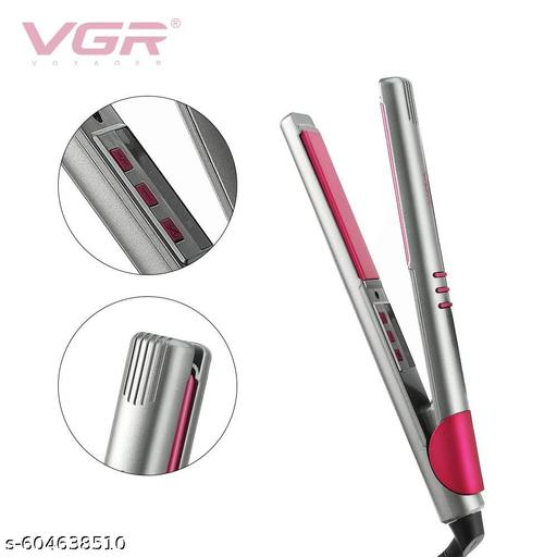 V-580 Professional Hair Straightener & Curler – 2-in-1 Ceramic Flat Iron, Fast Heating, Adjustable Temperature, Dual Use Styling Tool with LED Display & 360° Swivel Cord - Velora online store 