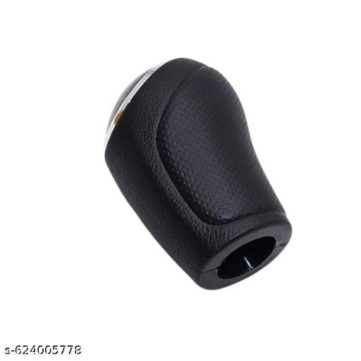 Gear Lever Knob for Baleno, Brezza, Swift Dzire, Ignis, XL6 Push Type, OEM Fit Gear Knob, Black, Matt - Velora online store 