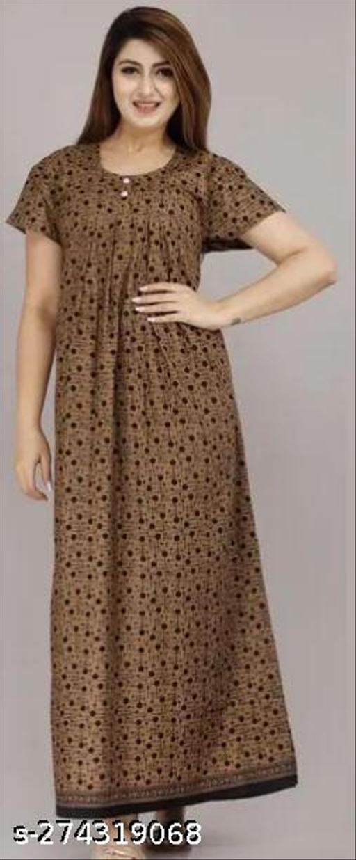 cotton nighty women  - Velora online store 
