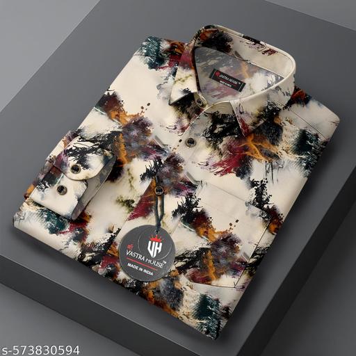 sylish printed solid shirt - Velora online store 