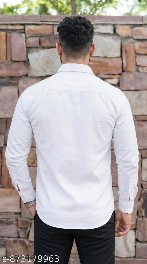 Men Stylish Printed Shirt | White Lycra Casual Shirt for Men Full Sleeve | Slim Fit Party Wear Shirt for Men | Trendy Designer Printed Shirt for Boys - Velora online store 
