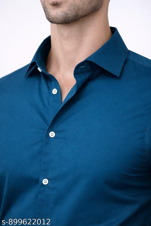 Premium Cotton Plain Shirt for Men | Casual & Formal Wear| Men’s Premium Quality Plain Shirt | Comfortable & Stylish - Velora online store 