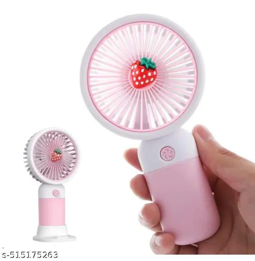 NEW GOOD LOOKING  HIGH SPEED RECHARGEABLE HAND USB MINI FAN PACK OF 1 - Velora online store 
